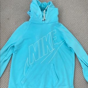 Blue nike sweatshirt